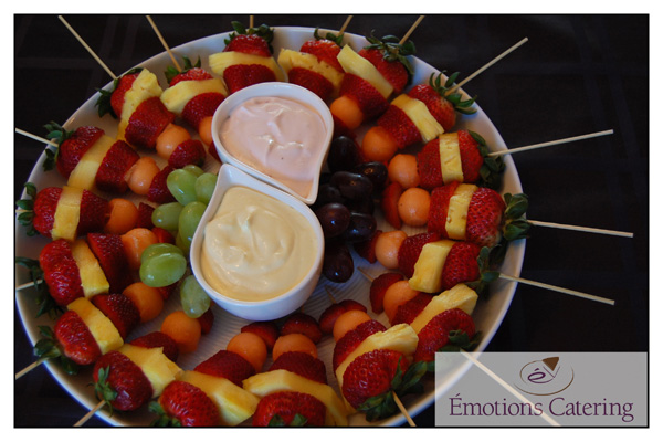 Refreshing Fruit Brochettes