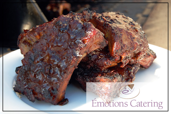 Chili-Rubbed Baby Back Ribs with Espresso Barbecue Sauce