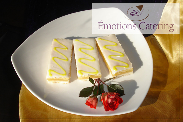 Dessert Menu - Sunburst Lemon Bars