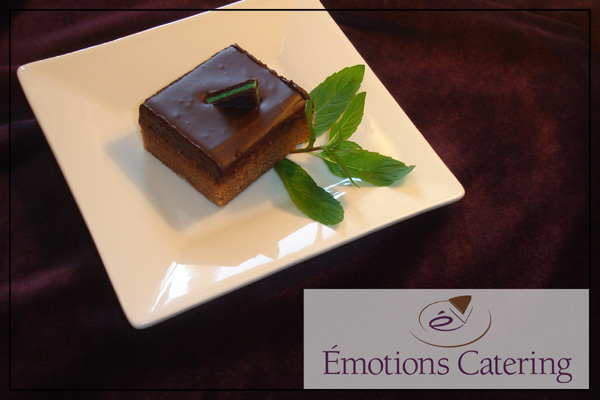 Dessert Menu - Mint Brownie