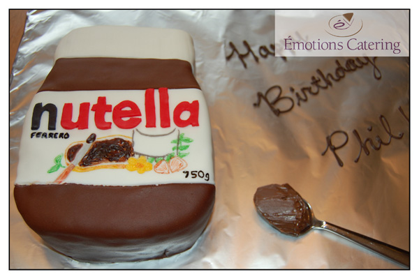 Specialty Cake - Four Layer Nutella Cake