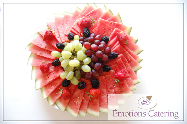 Refreshing Snacks - Watermelon Platter